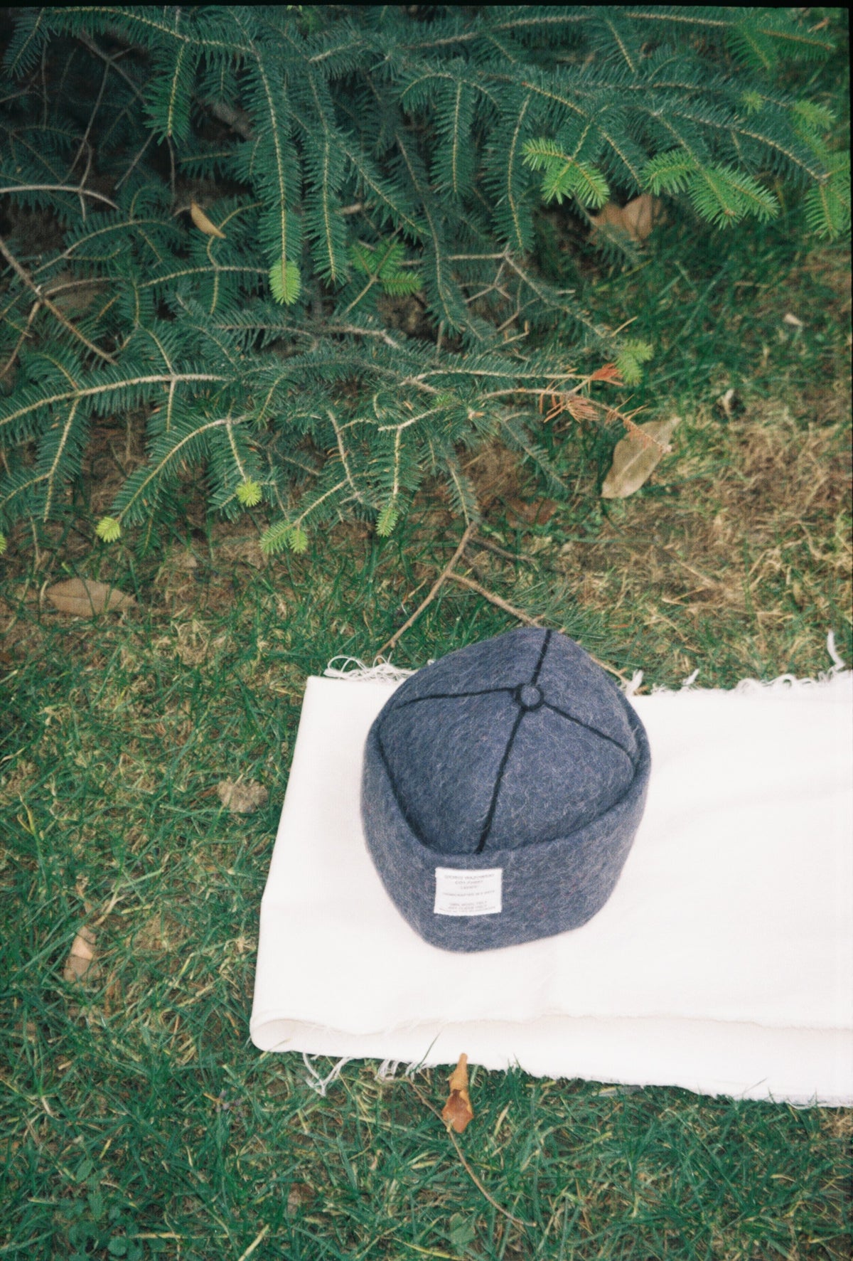 LAZARE Hat in Muted Blue